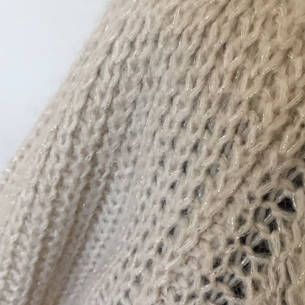 EXPRESS sweater. Women’s Size SP. cream/white with subtle shiny detail. 🔥NWT - Picture 14 of 14